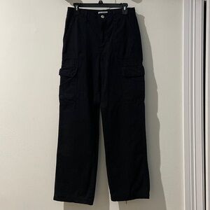 Zara black cargo pants